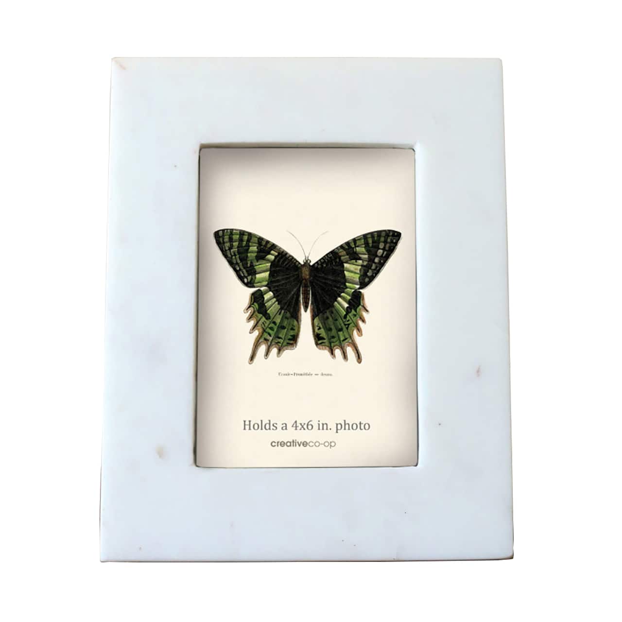 Hello Honey® Turn of the Century White Marble 4" x 6" Tabletop Frame